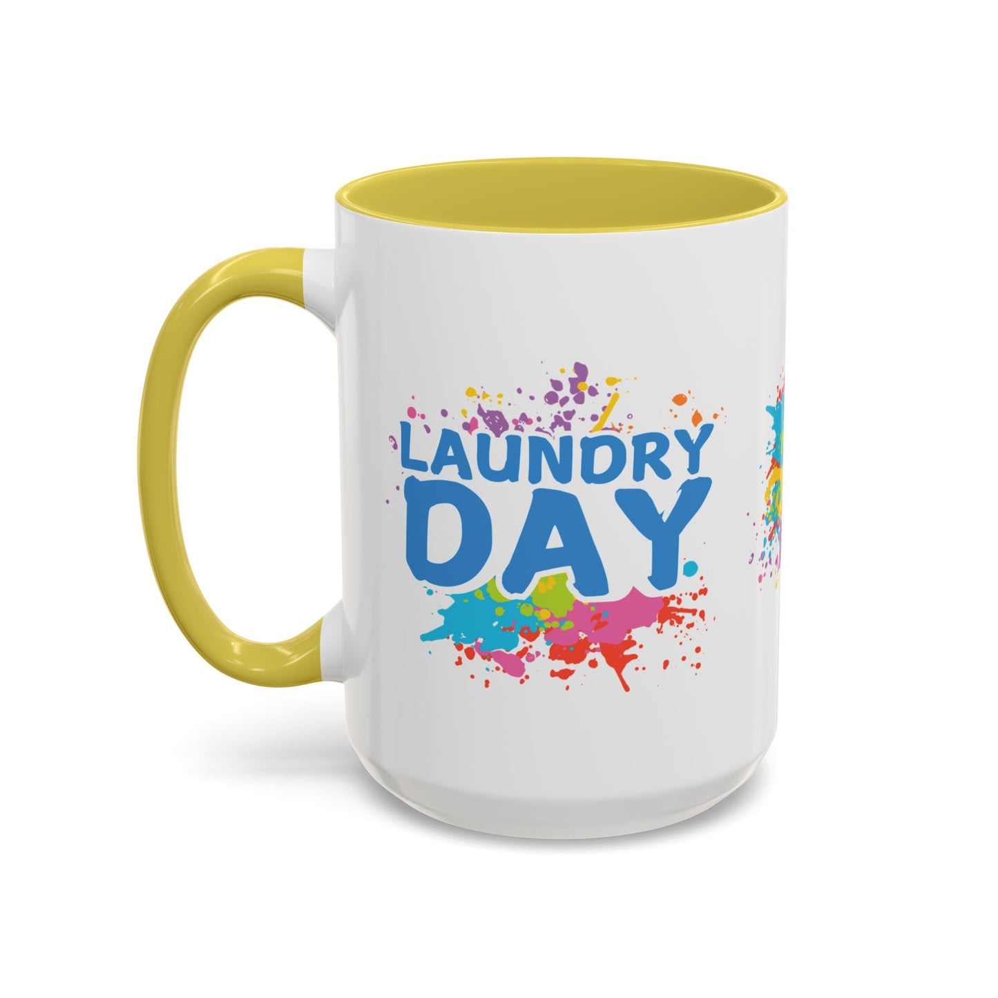 Laundry Day | Color Accent Mugs (11oz, 15oz)