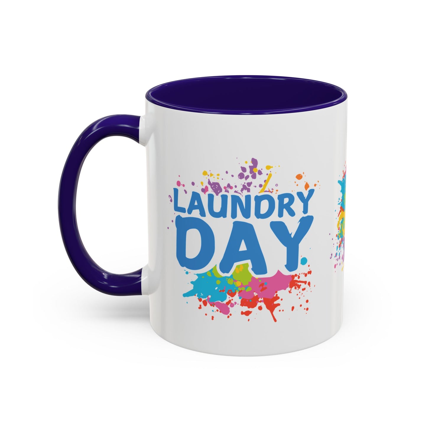 Laundry Day | Color Accent Mugs (11oz, 15oz)