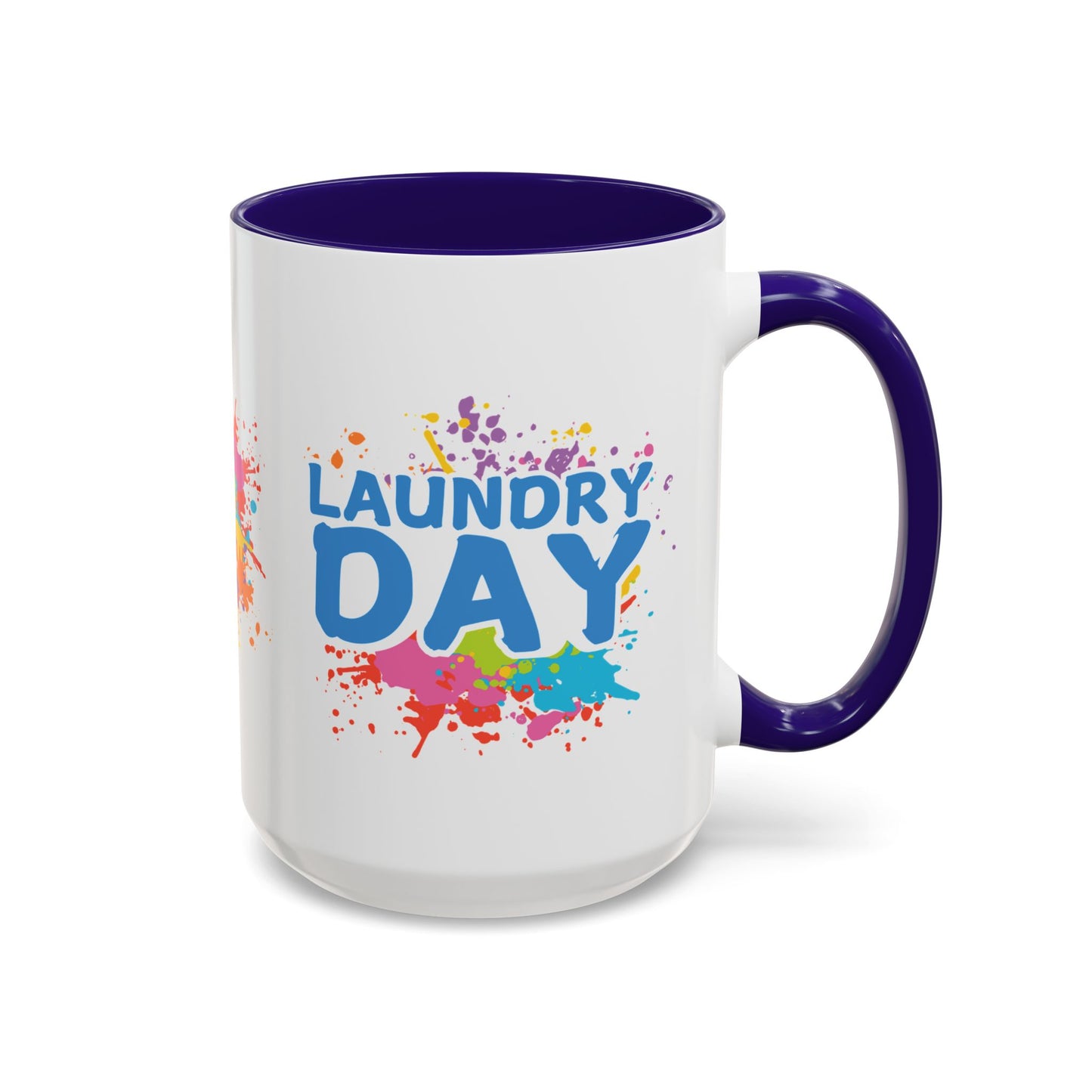 Laundry Day | Color Accent Mugs (11oz, 15oz)