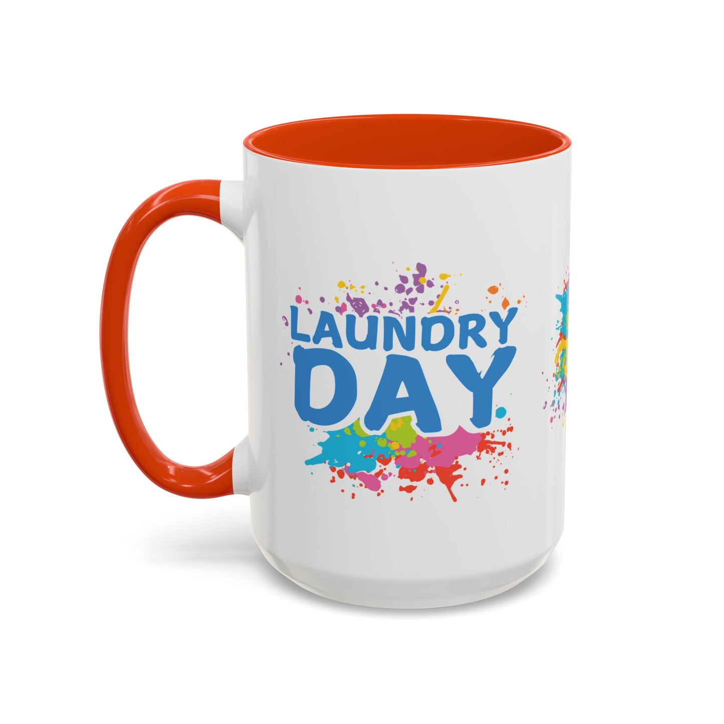 Laundry Day | Color Accent Mugs (11oz, 15oz)