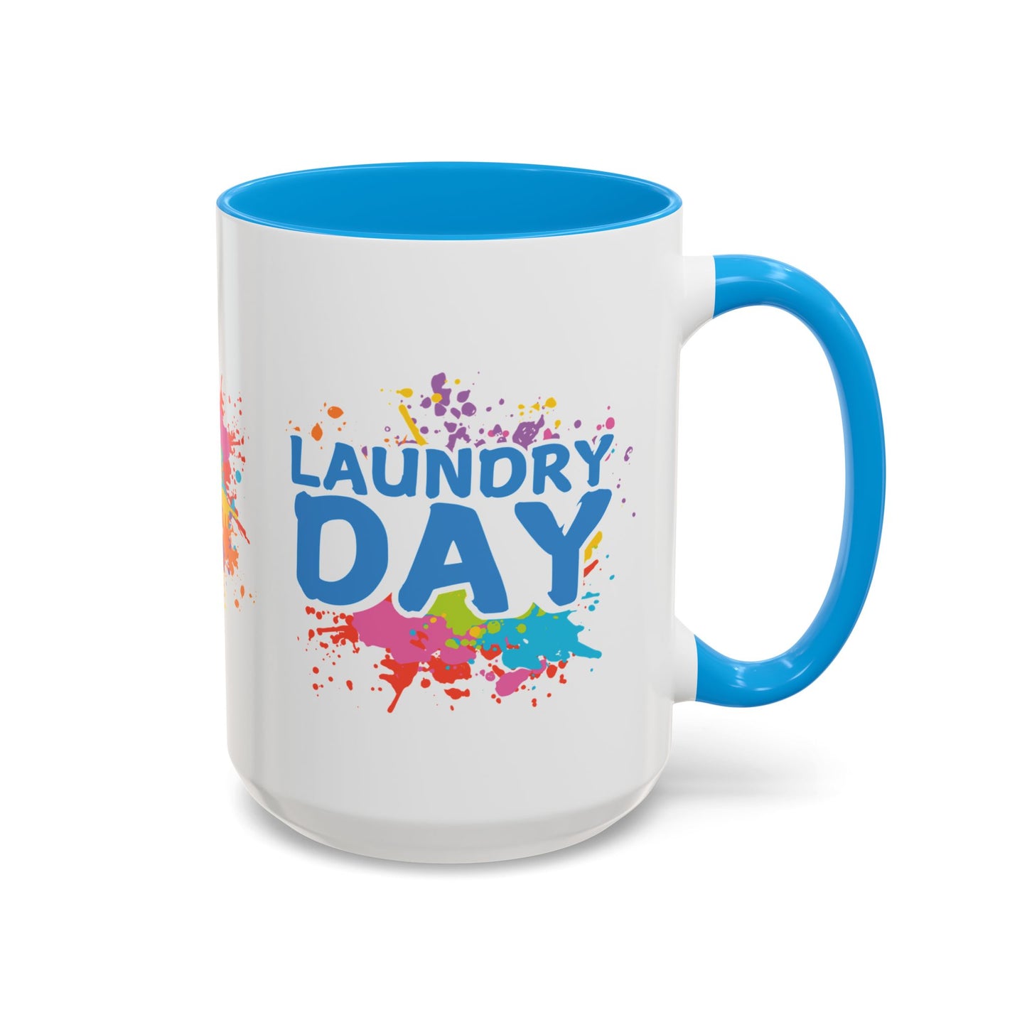 Laundry Day | Color Accent Mugs (11oz, 15oz)