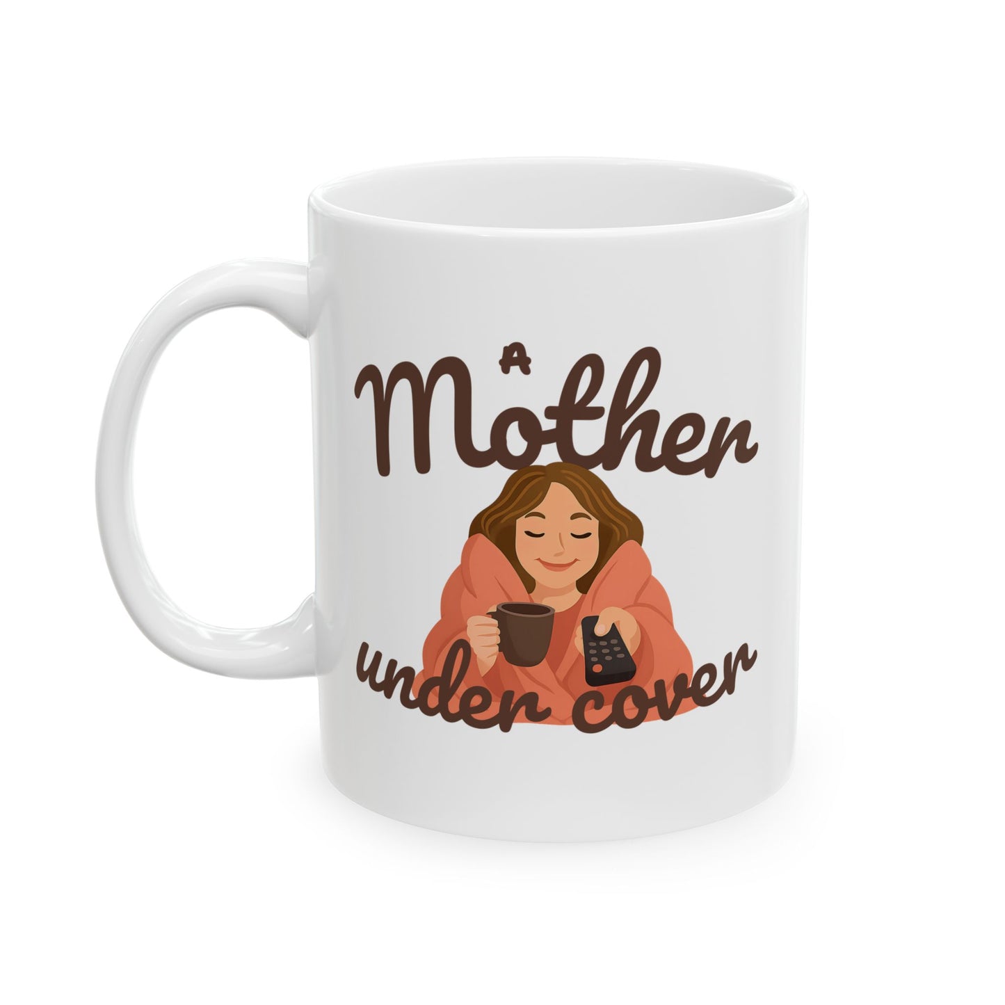 Perfect Mother's Day Mug: Hilarious "Mother Under Cover" Design - She'll Love It!