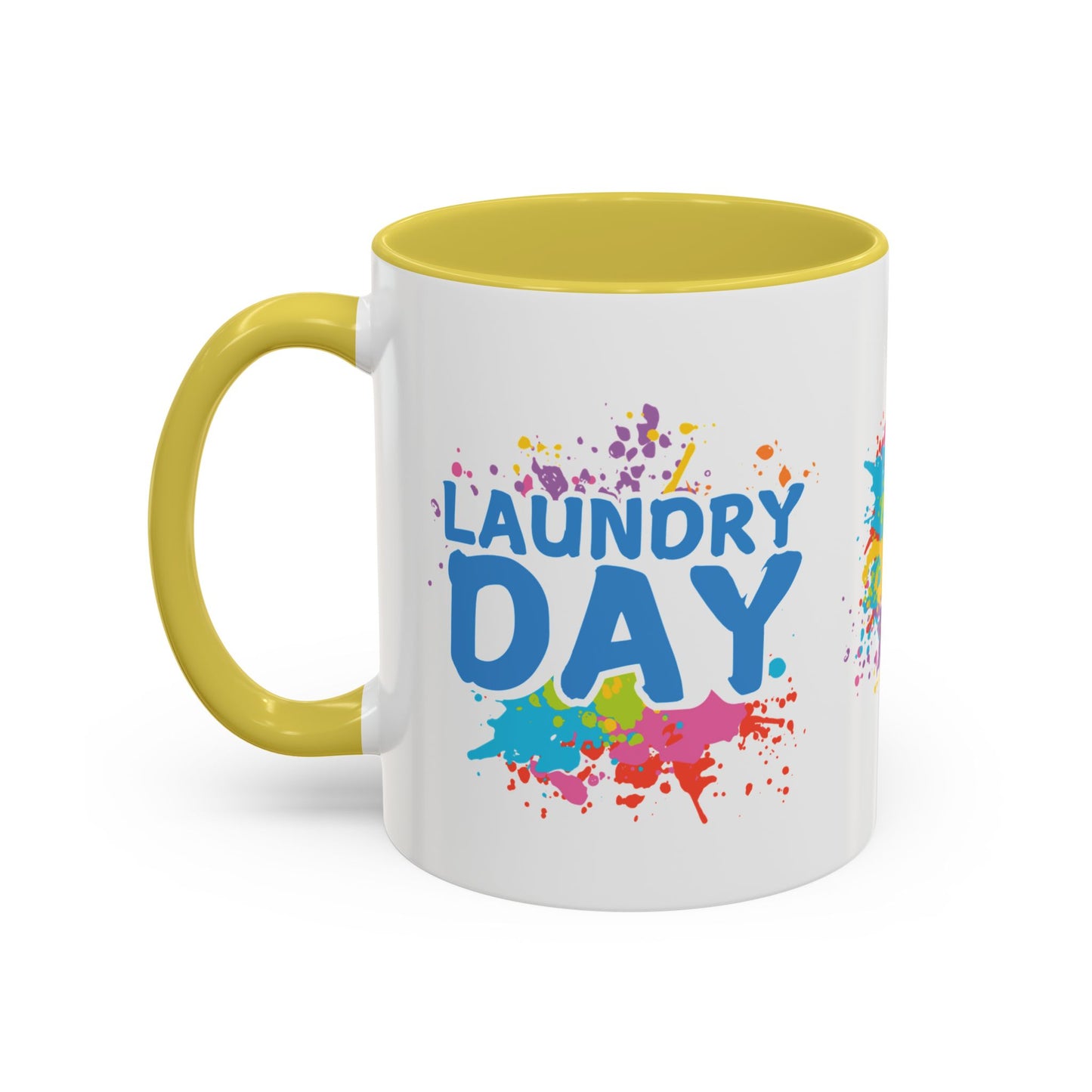 Laundry Day | Color Accent Mugs (11oz, 15oz)