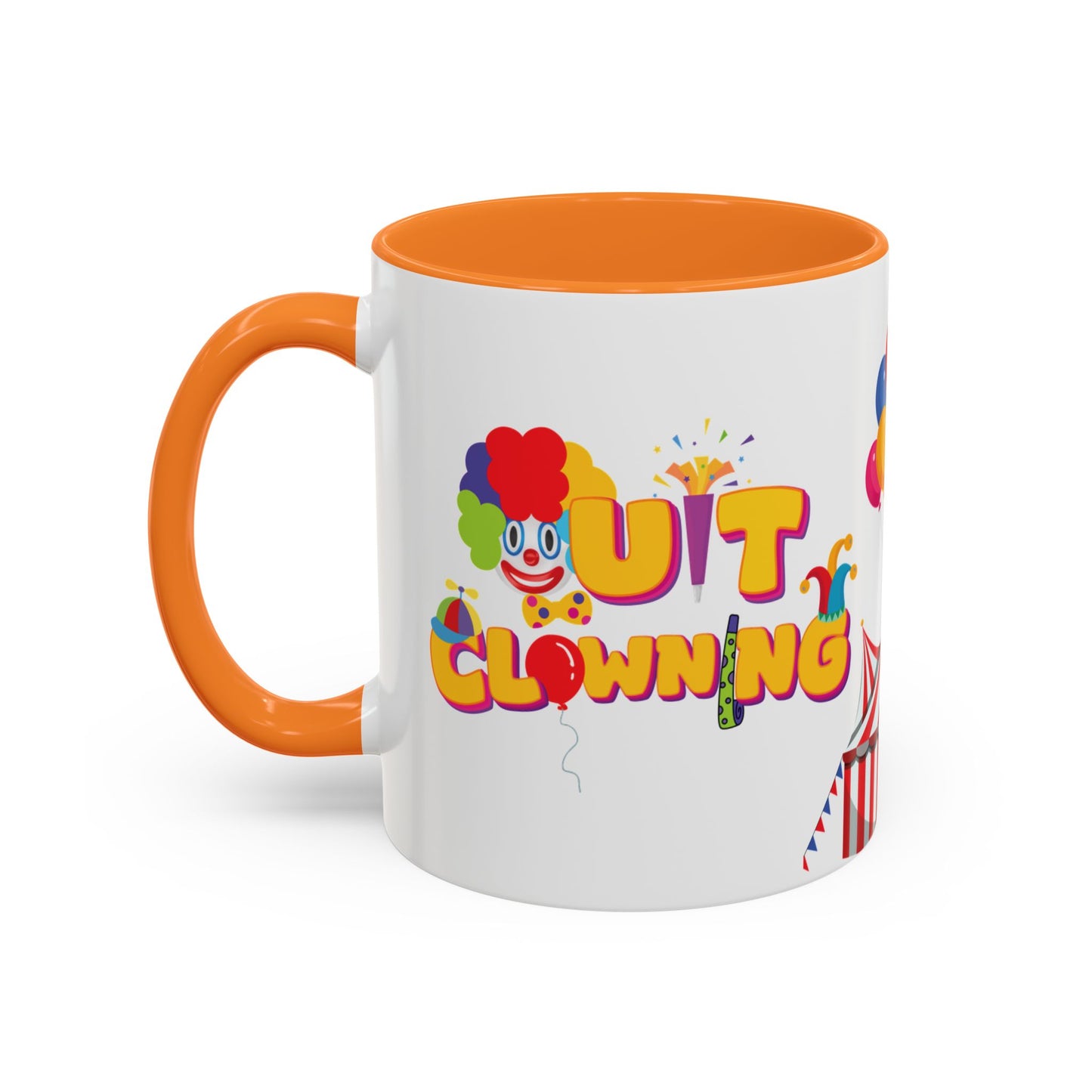 Quit Clowning | Color Accent Mugs (11oz, 15oz)