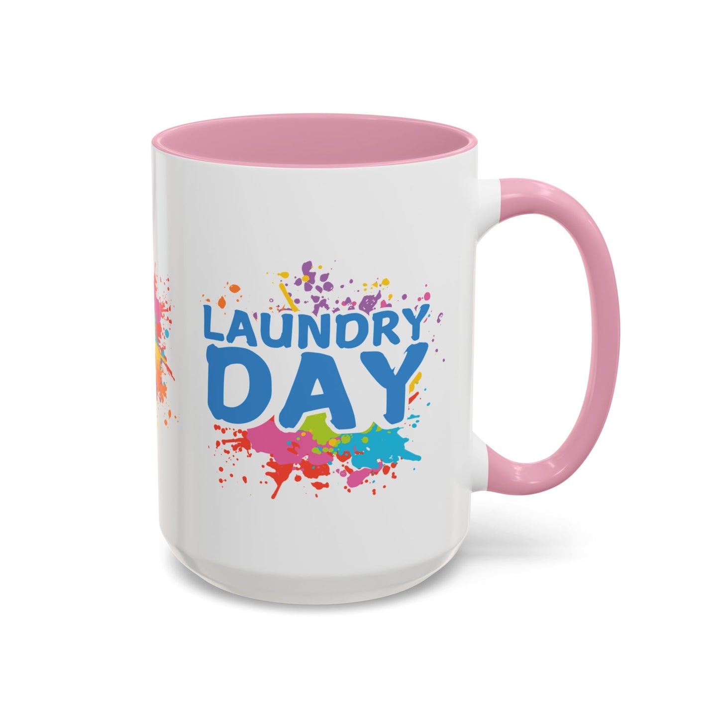 Laundry Day | Color Accent Mugs (11oz, 15oz)