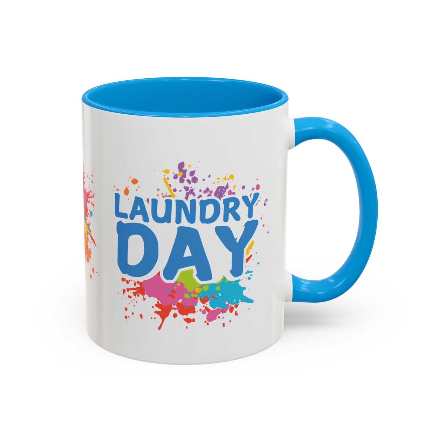 Laundry Day | Color Accent Mugs (11oz, 15oz)