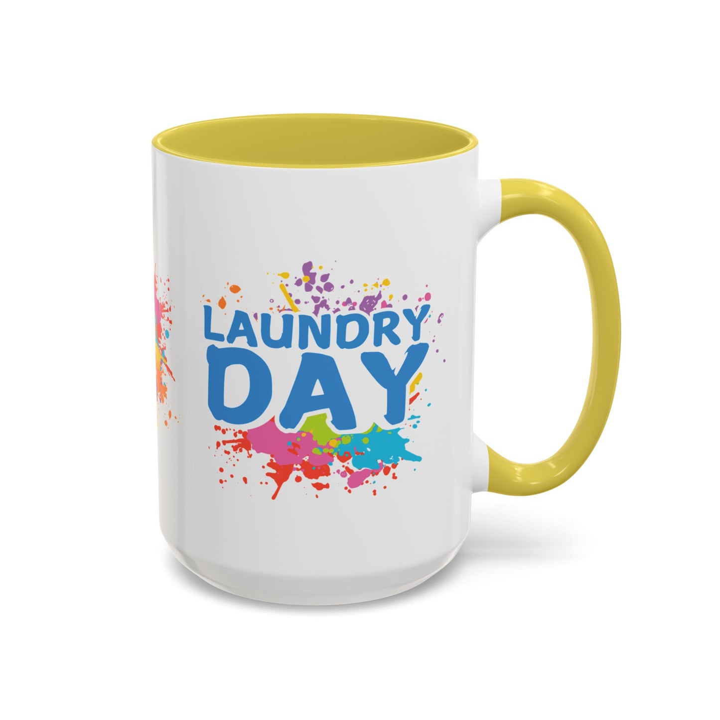 Laundry Day | Color Accent Mugs (11oz, 15oz)
