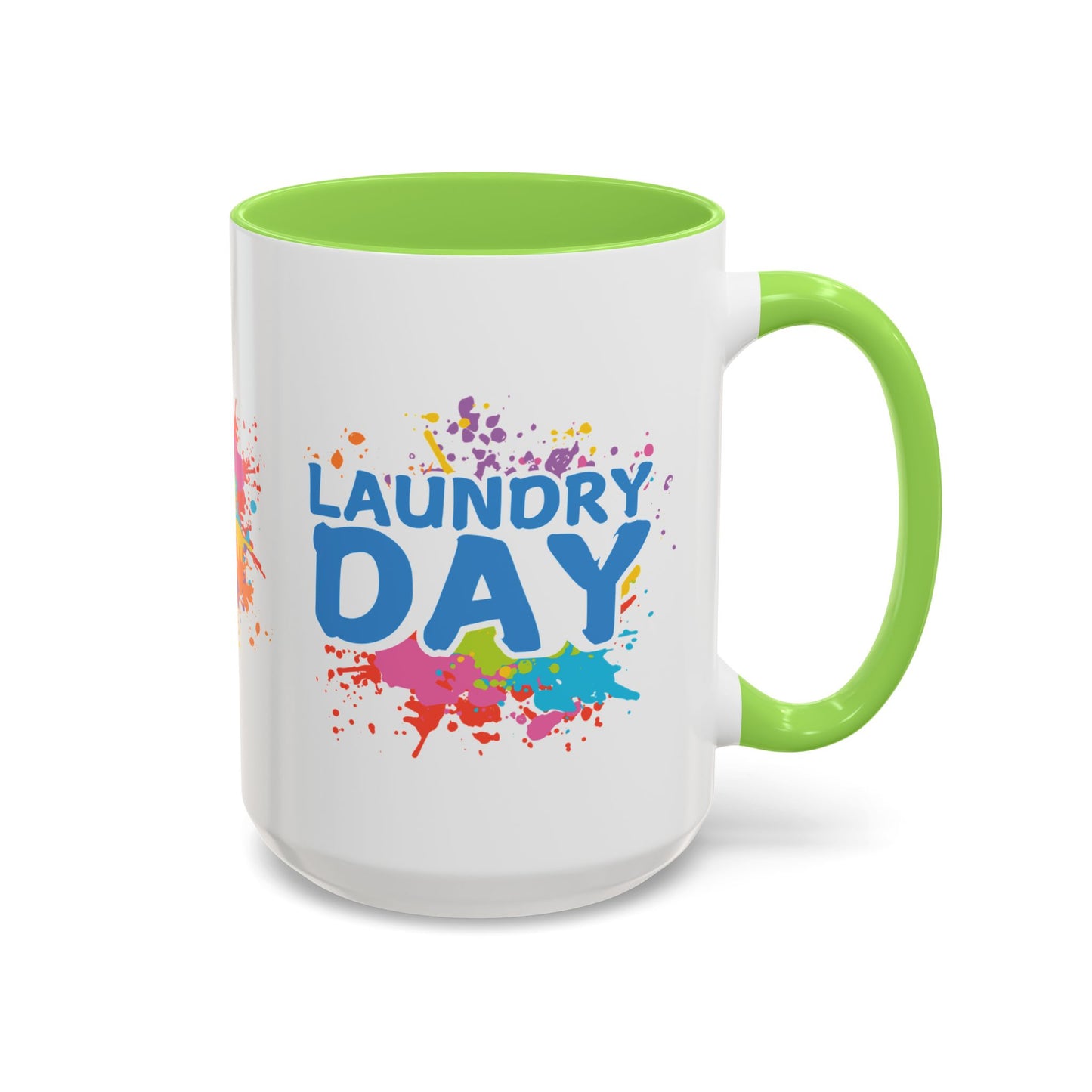 Laundry Day | Color Accent Mugs (11oz, 15oz)