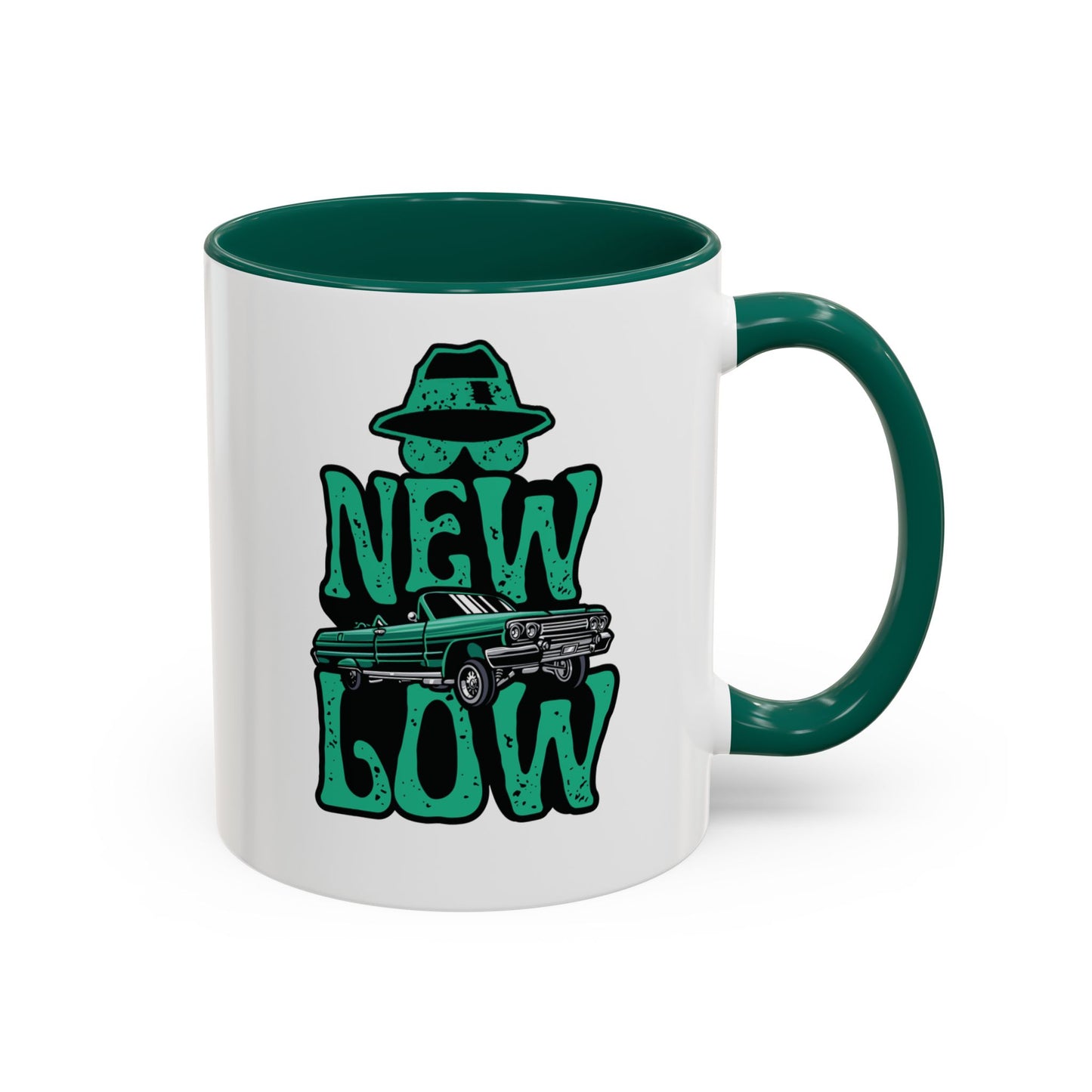 New Low | Green Accent Mug (11oz, 15oz)