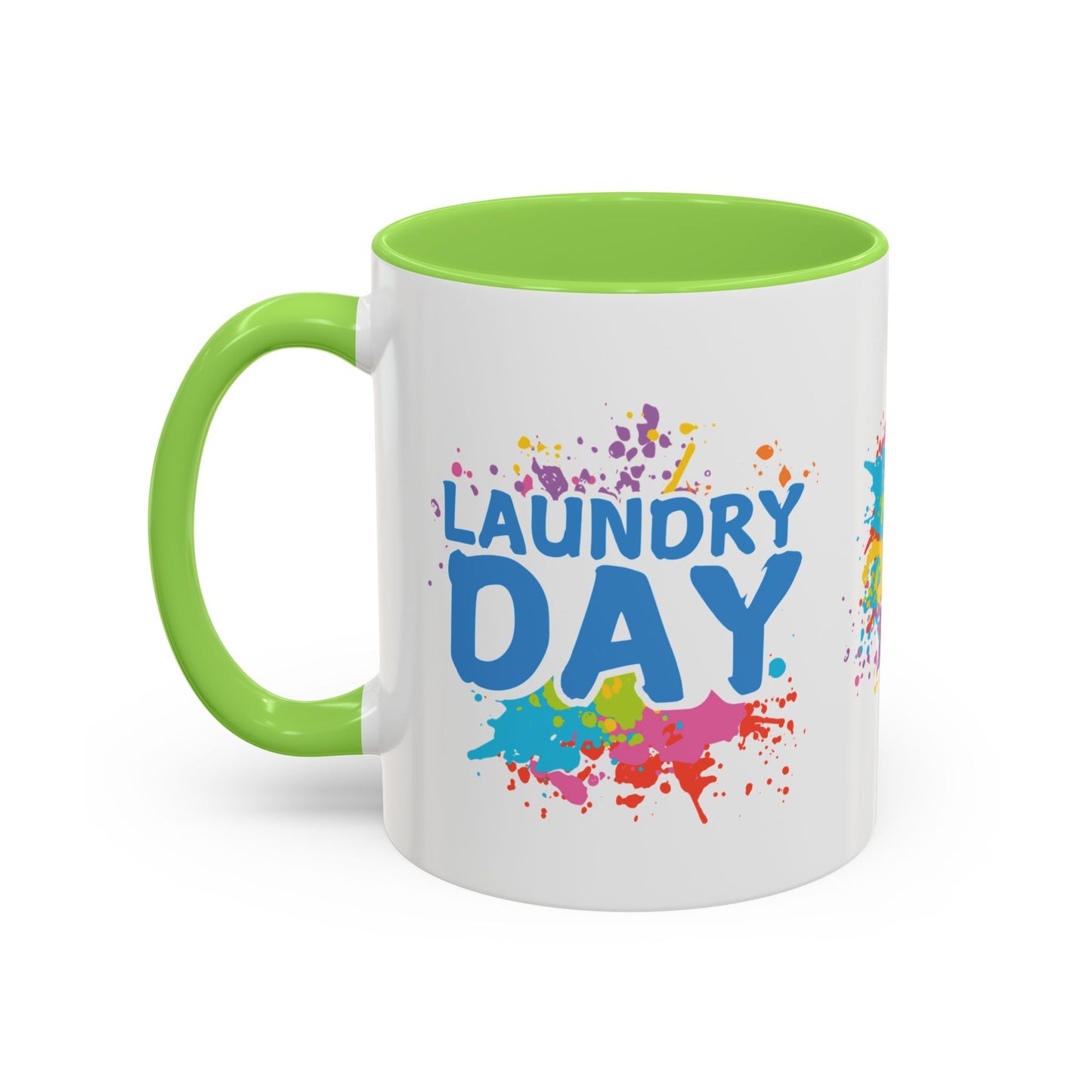 Laundry Day | Color Accent Mugs (11oz, 15oz)