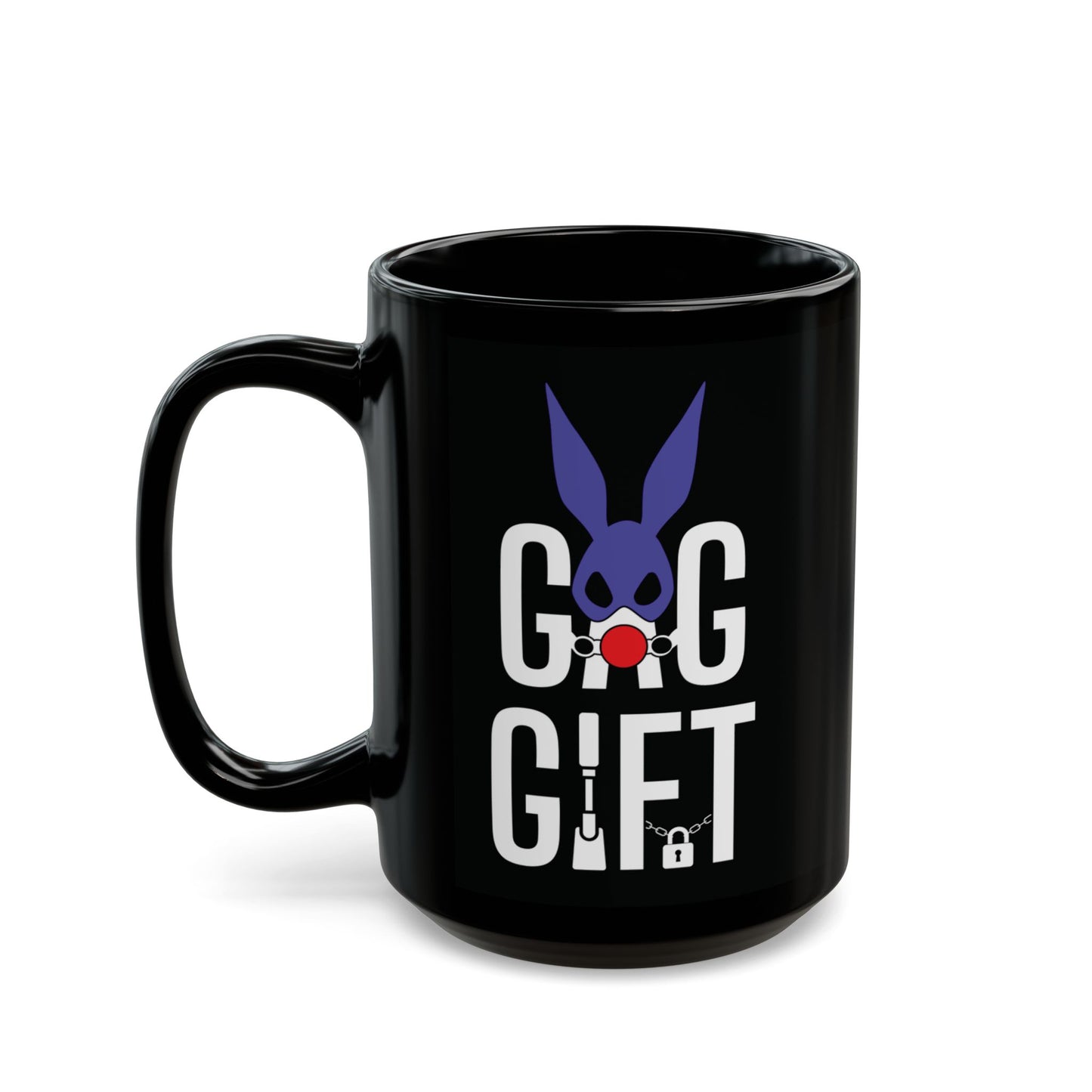 Gag Gift | Purple Accent Mug | Black Mug (11oz, 15oz)