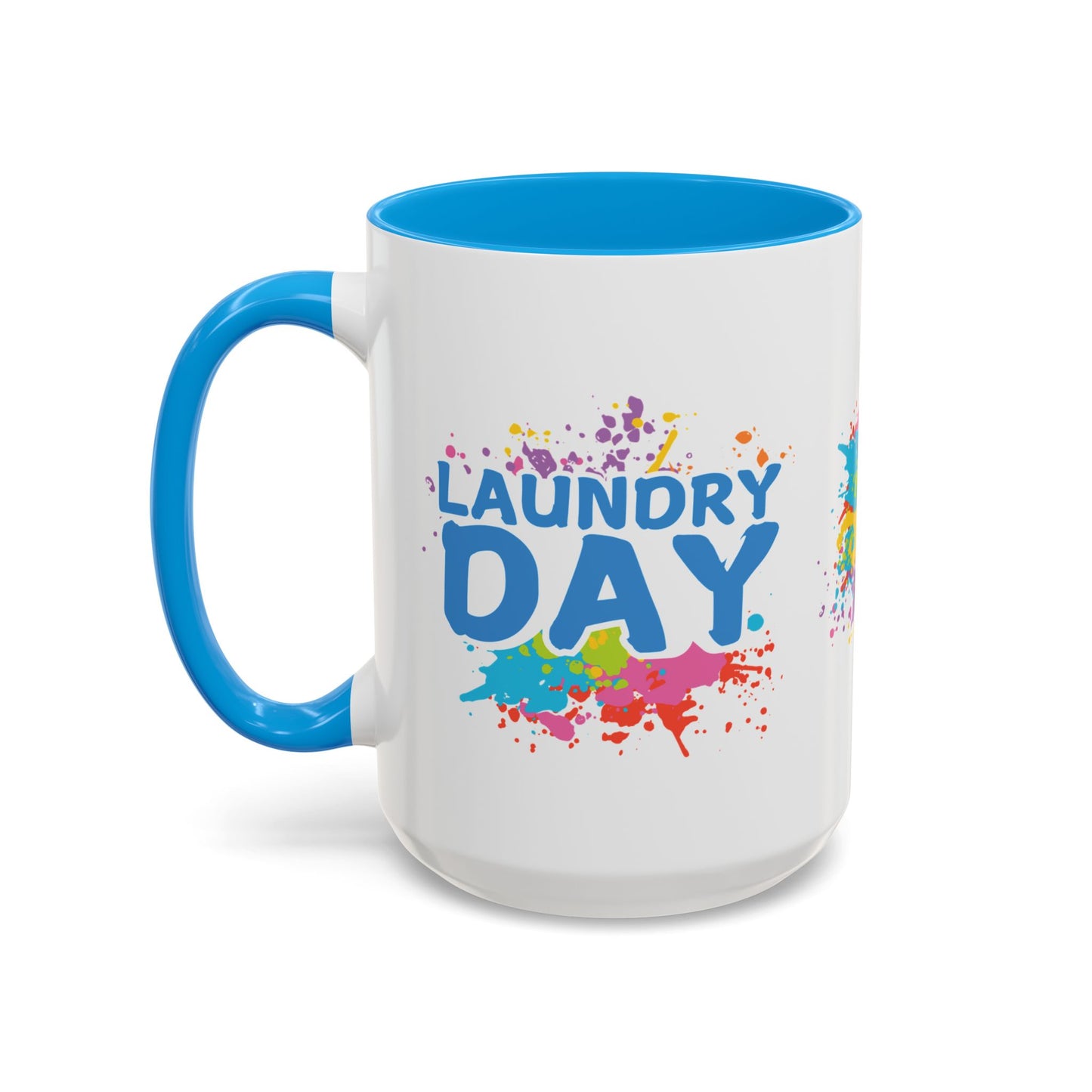 Laundry Day | Color Accent Mugs (11oz, 15oz)