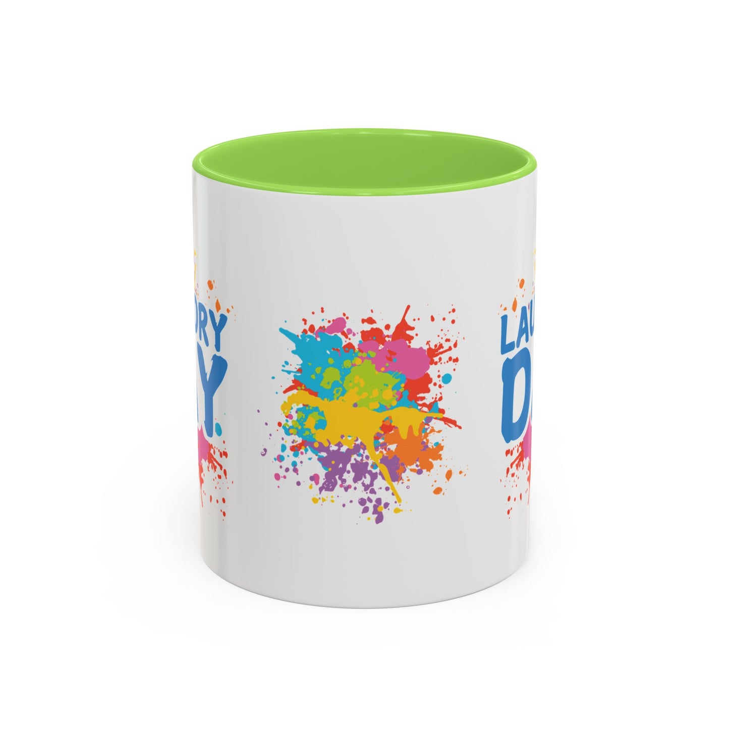 Laundry Day | Color Accent Mugs (11oz, 15oz)