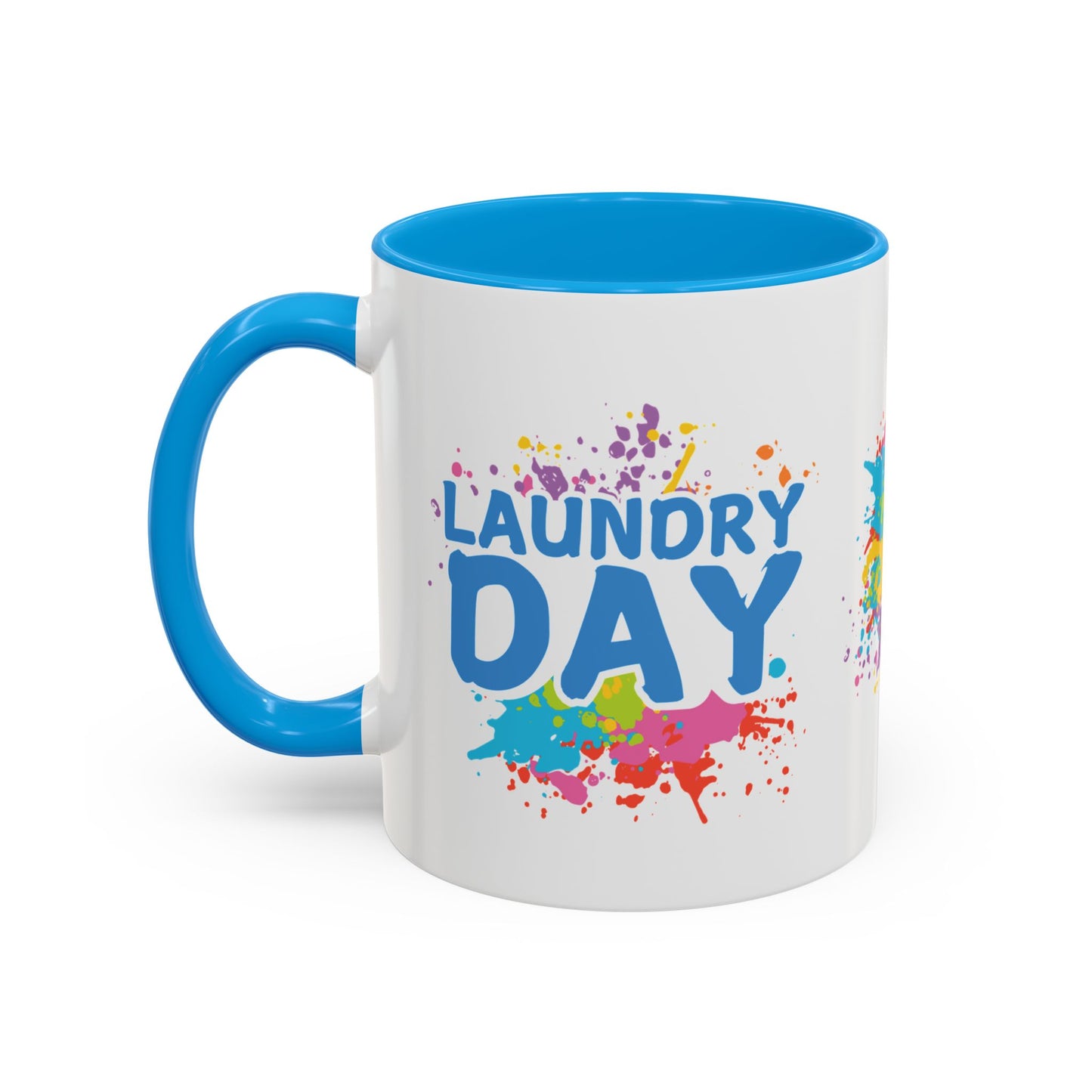 Laundry Day | Color Accent Mugs (11oz, 15oz)
