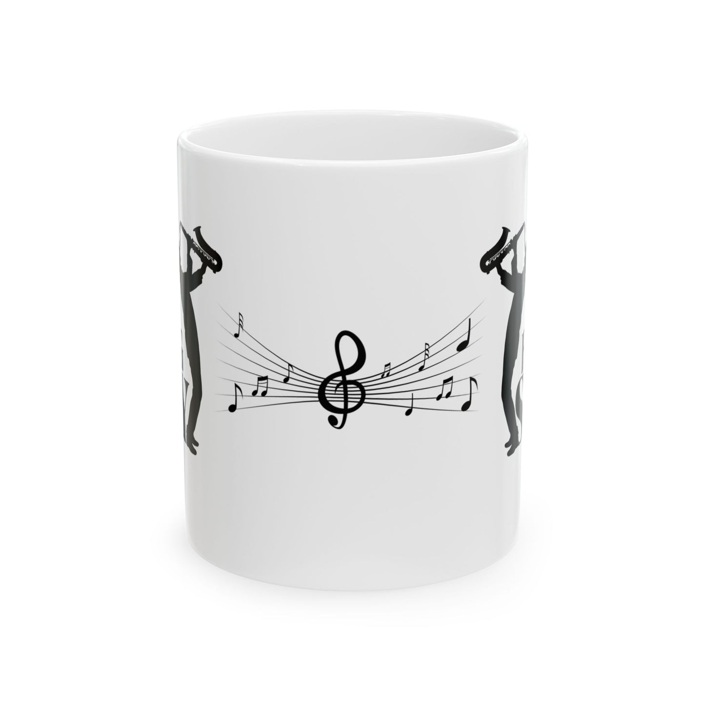 Feeling Saxy | Black Mug | White Mug (11oz, 15oz)