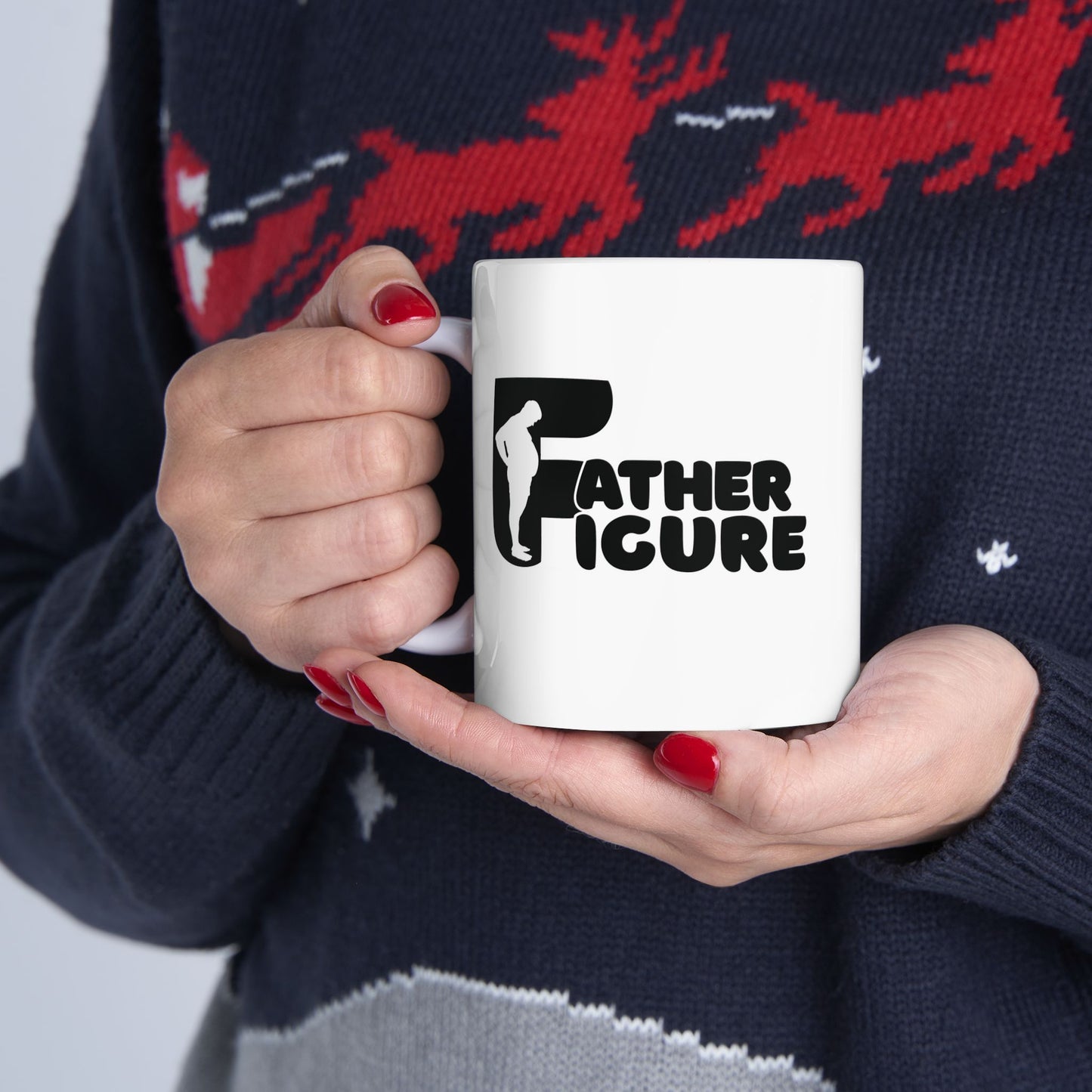 Father Figure | Black Mug | White Mug (11oz, 15oz)