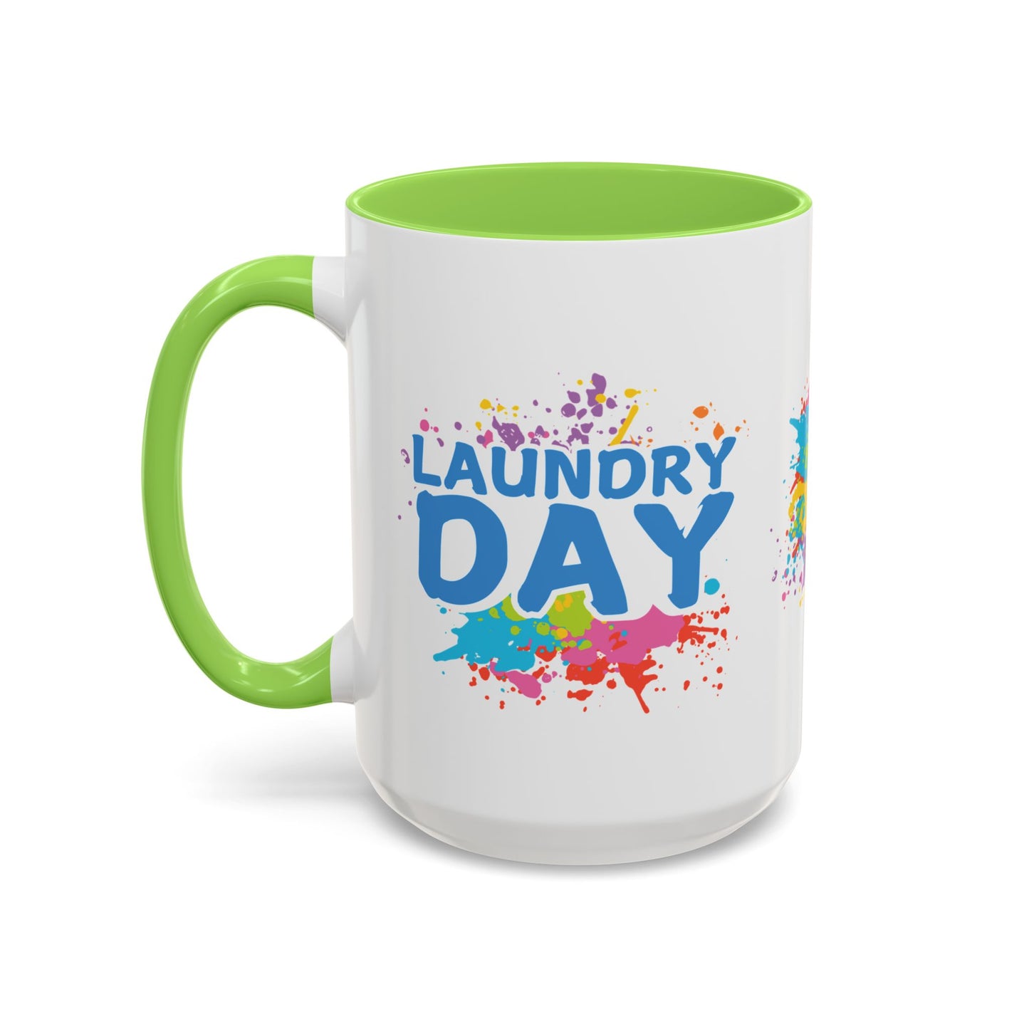 Laundry Day | Color Accent Mugs (11oz, 15oz)