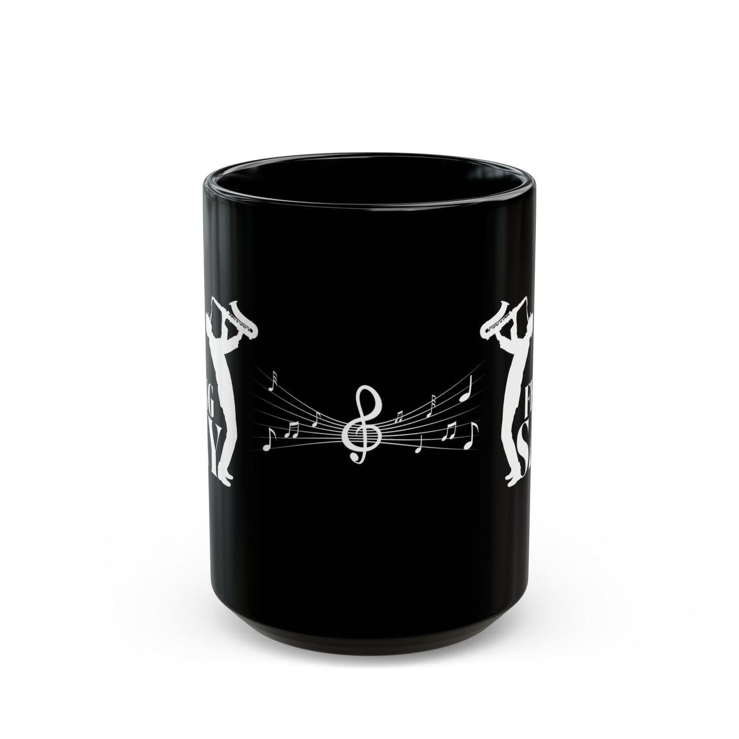 Feeling Saxy | Black Mug | White Mug (11oz, 15oz)