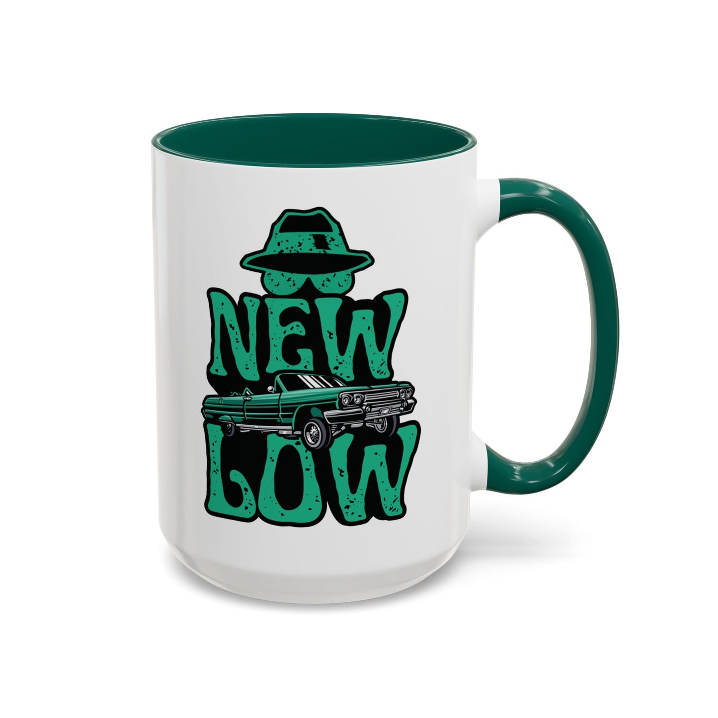 New Low | Green Accent Mug (11oz, 15oz)
