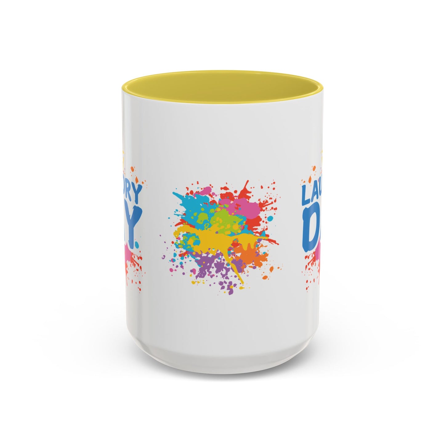 Laundry Day | Color Accent Mugs (11oz, 15oz)