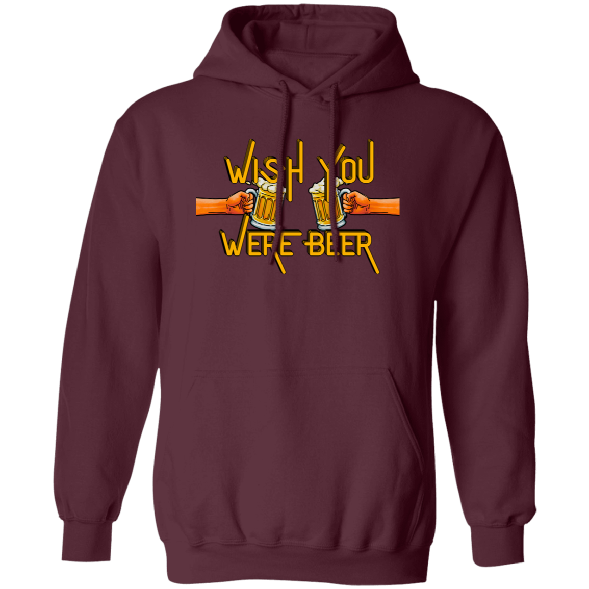 Wish You Were Beer | Hoodie Sweatshirt | Crewneck Sweatshirt