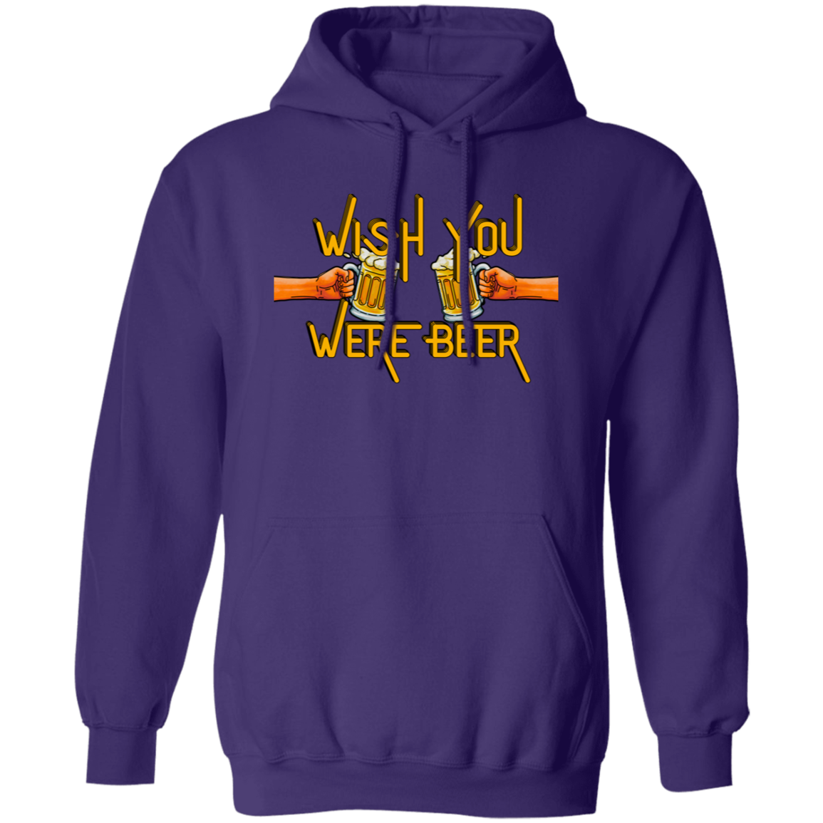 Wish You Were Beer | Hoodie Sweatshirt | Crewneck Sweatshirt