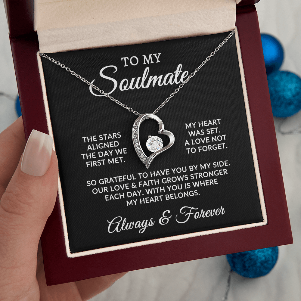 To My Soulmate | Stars Aligned (Forever Love Necklace)