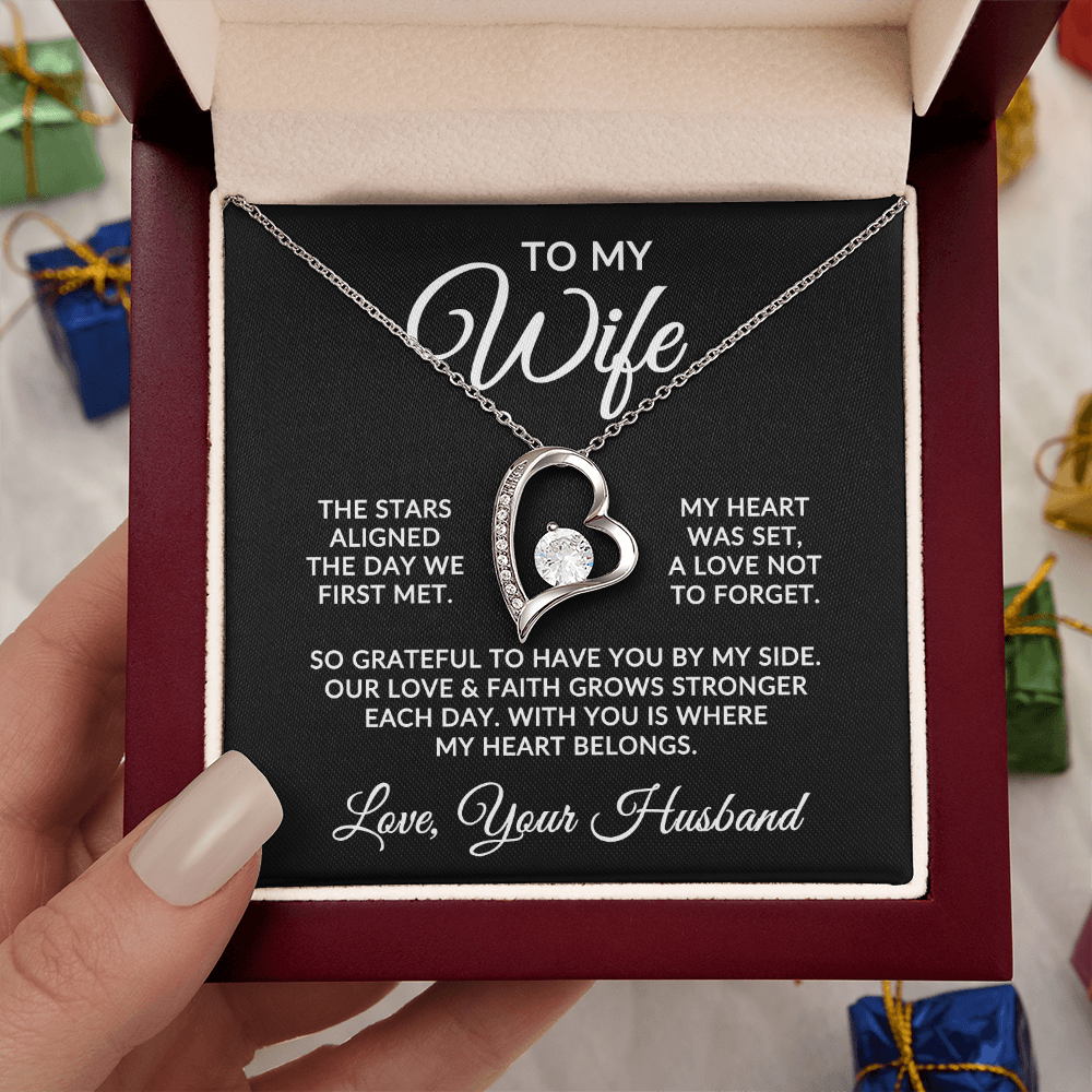 To My Wife | Stars Aligned (Forever Love Necklace)