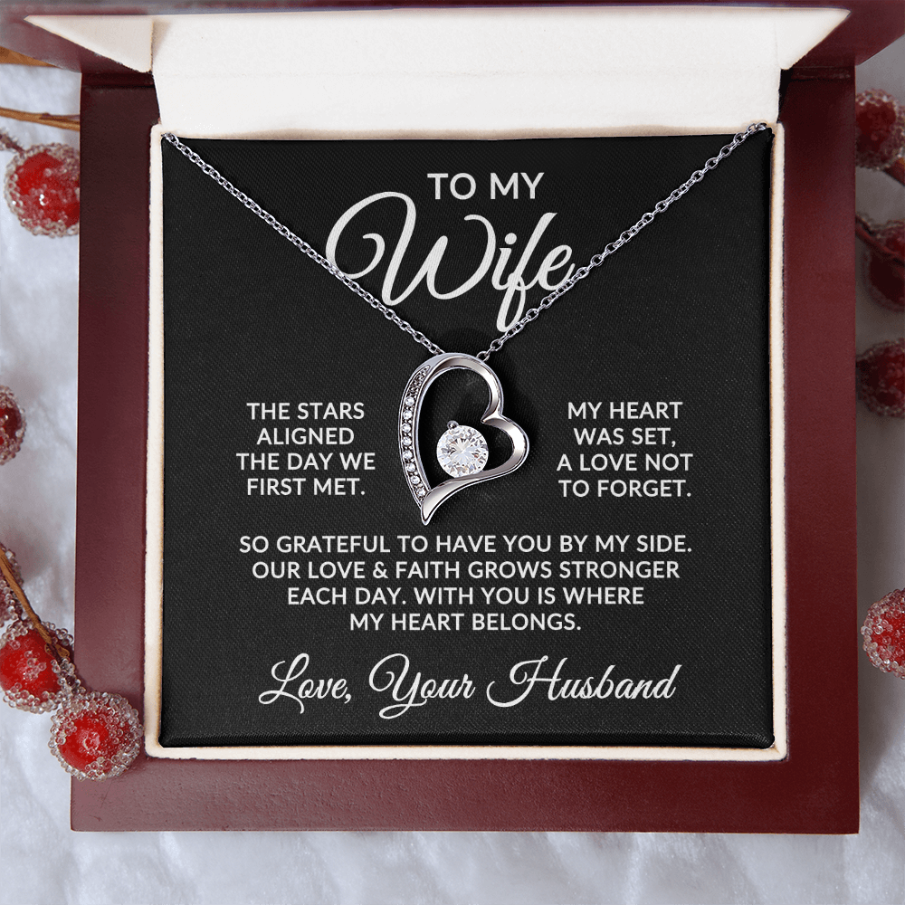 To My Wife | Stars Aligned (Forever Love Necklace)