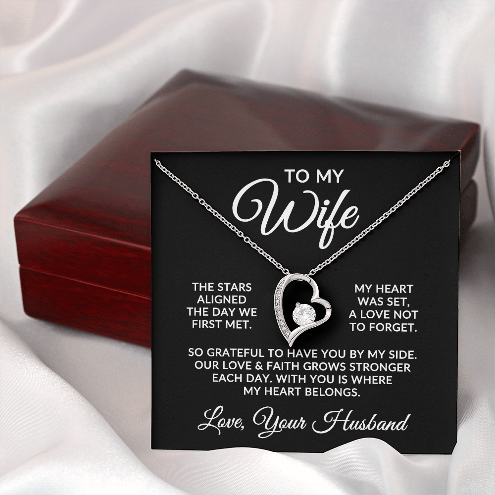 To My Wife | Stars Aligned (Forever Love Necklace)