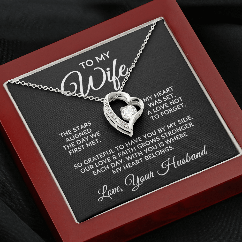 To My Wife | Stars Aligned (Forever Love Necklace)
