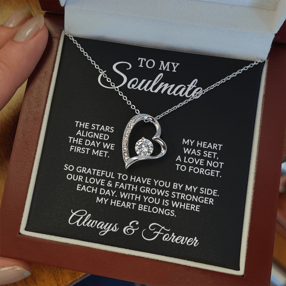 To My Soulmate | Stars Aligned (Forever Love Necklace)