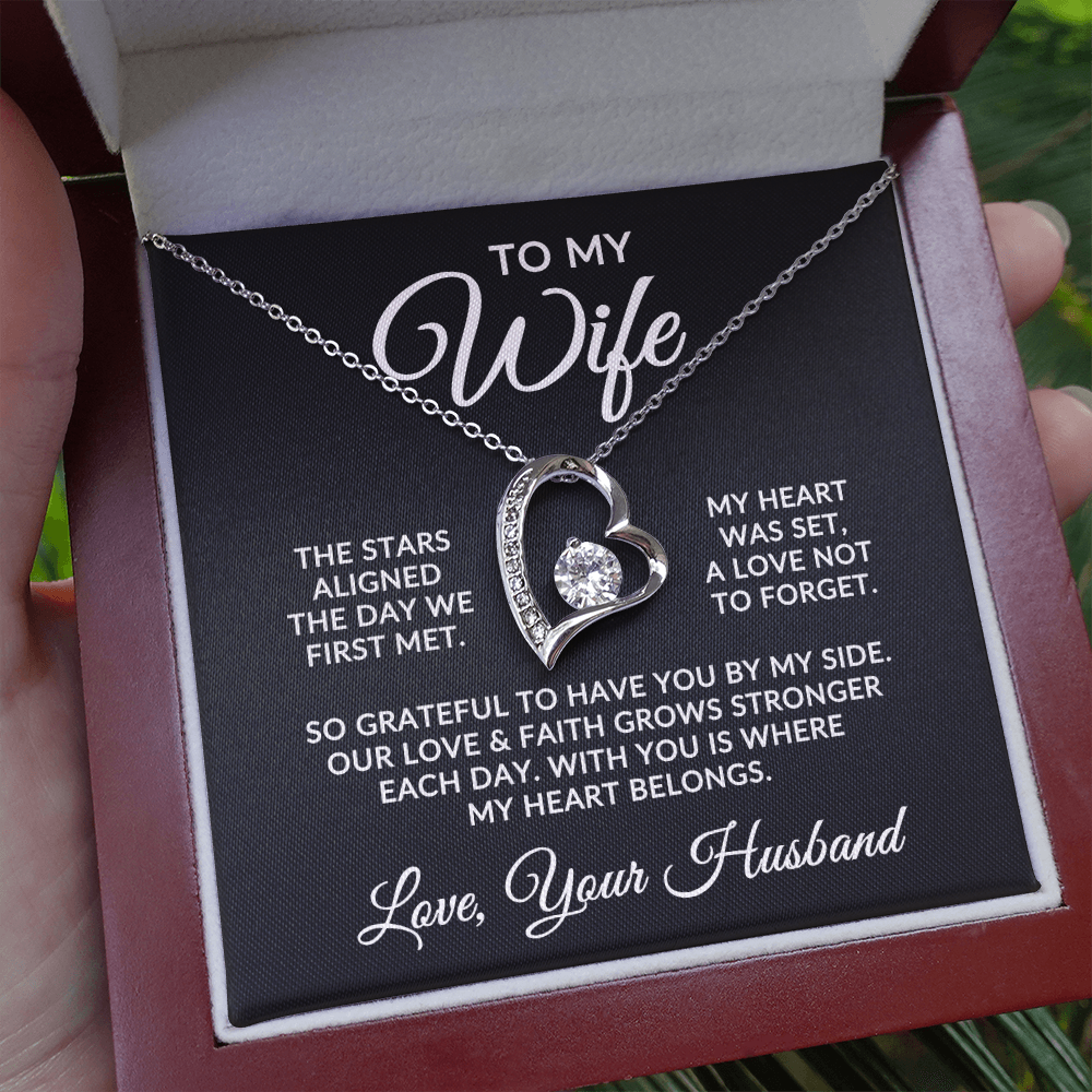 To My Wife | Stars Aligned (Forever Love Necklace)