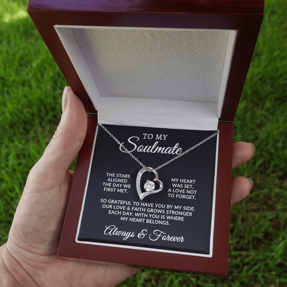 To My Soulmate | Stars Aligned (Forever Love Necklace)