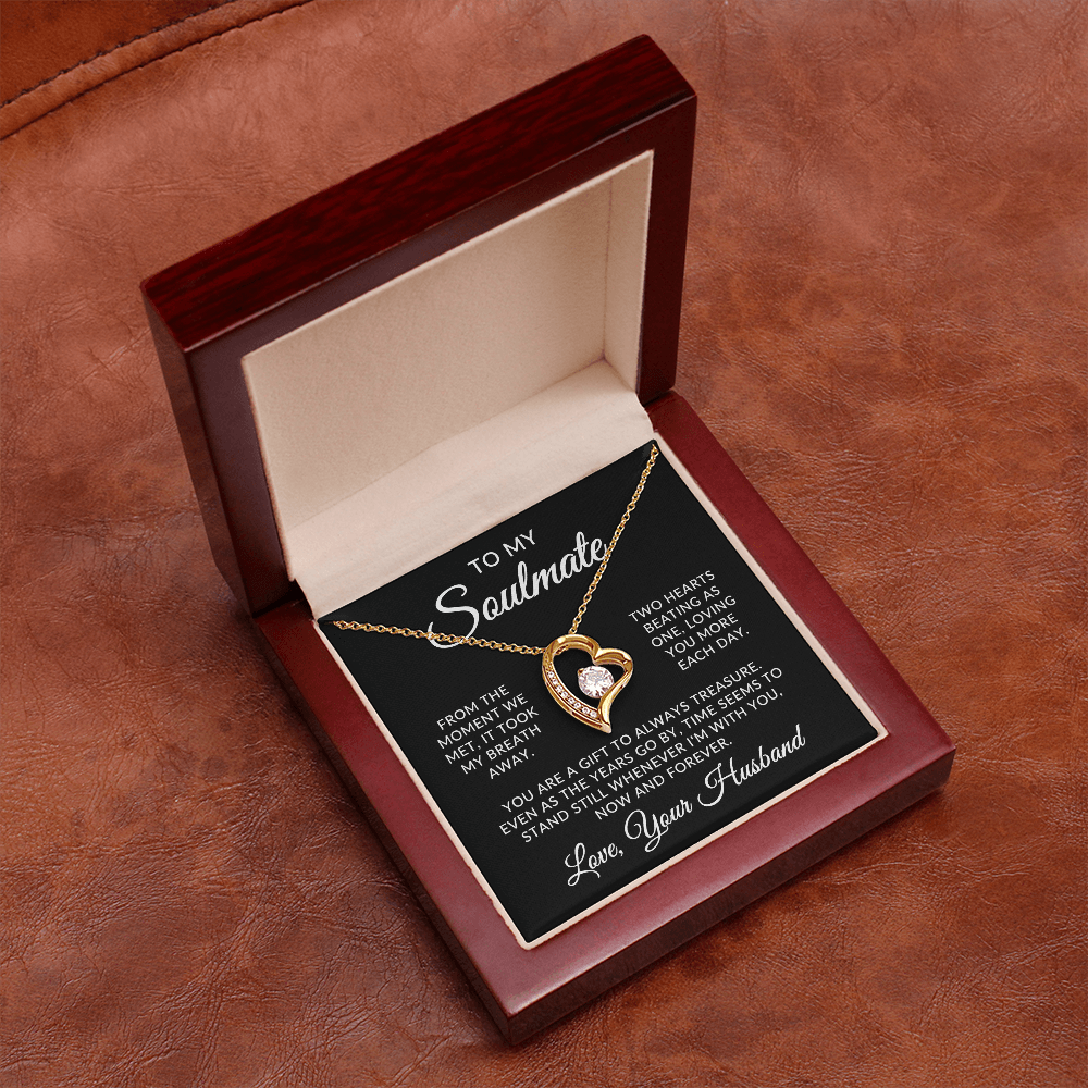 To My Soulmate | At First Sight (Forever Love Necklace)