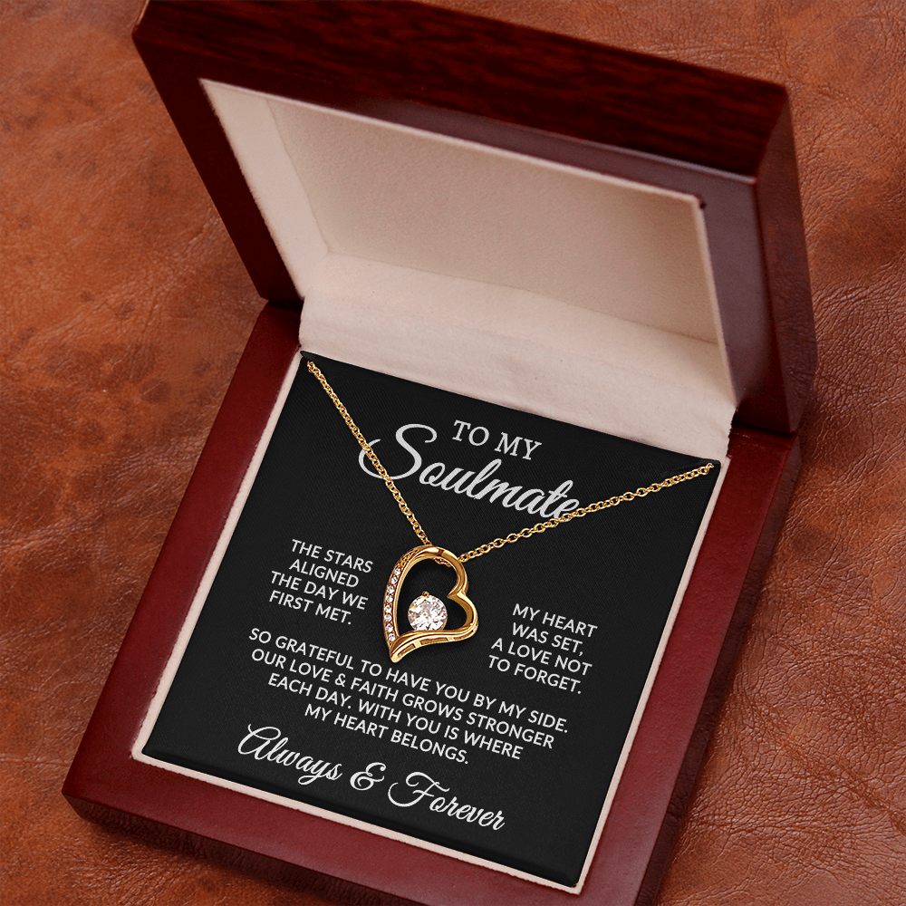 To My Soulmate | Stars Aligned (Forever Love Necklace)