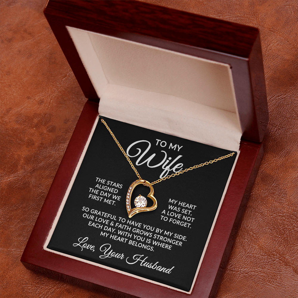 To My Wife | Stars Aligned (Forever Love Necklace)