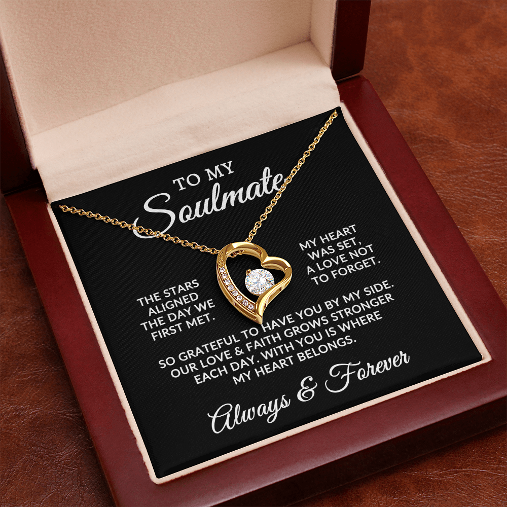To My Soulmate | Stars Aligned (Forever Love Necklace)