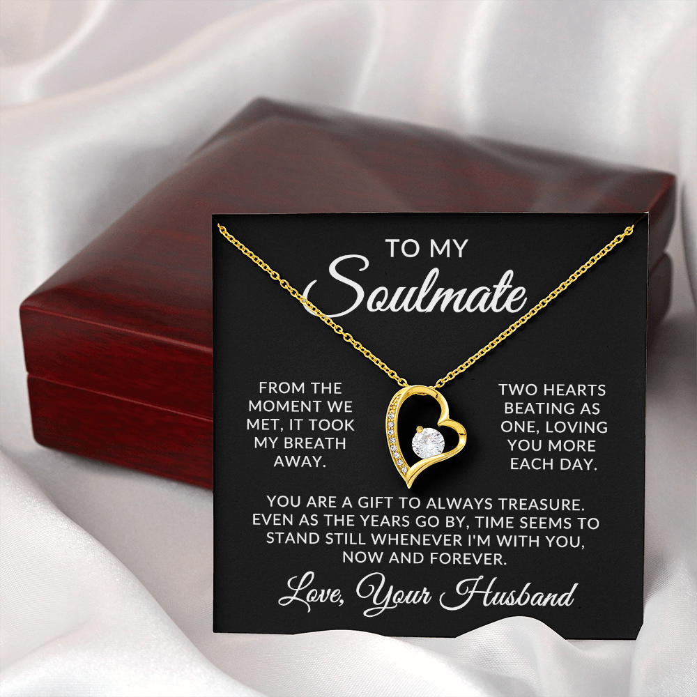 To My Soulmate | At First Sight (Forever Love Necklace)
