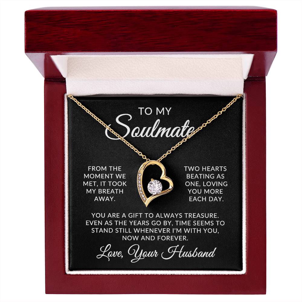 To My Soulmate | At First Sight (Forever Love Necklace)