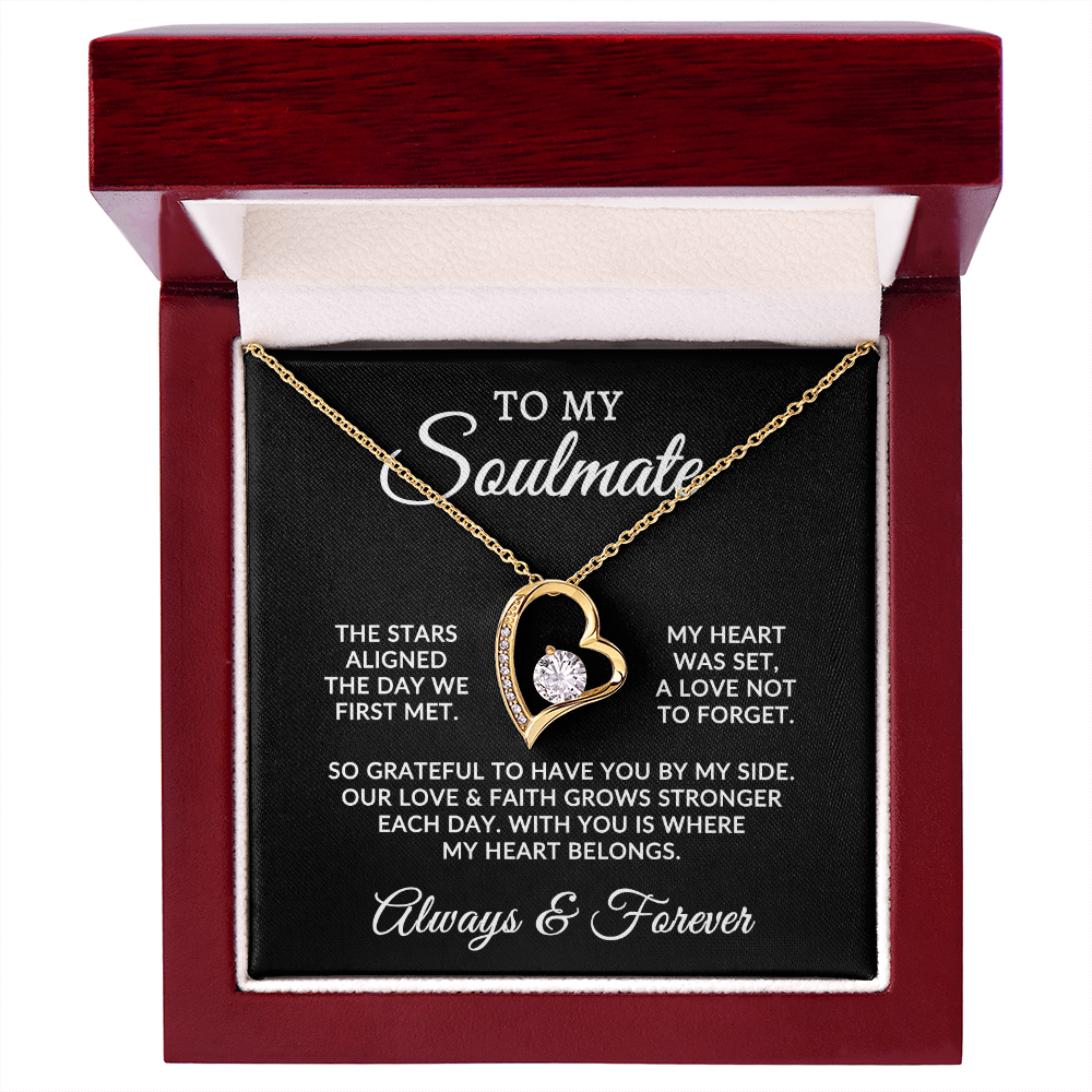 To My Soulmate | Stars Aligned (Forever Love Necklace)