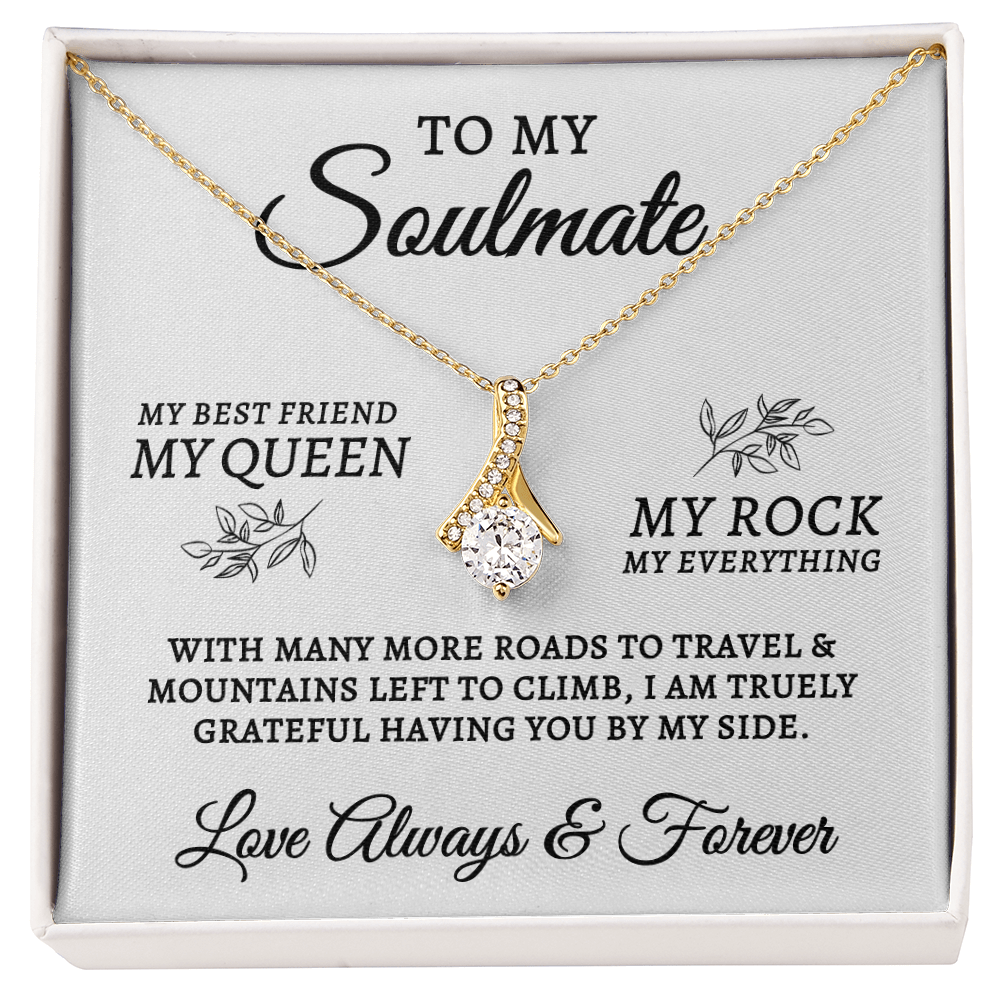 To My Wife | My Rock (Alluring Beauty Necklace)
