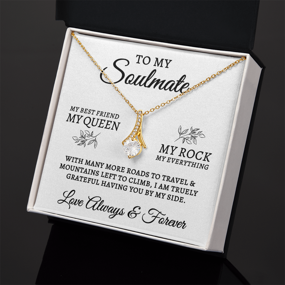 To My Wife | My Rock (Alluring Beauty Necklace)