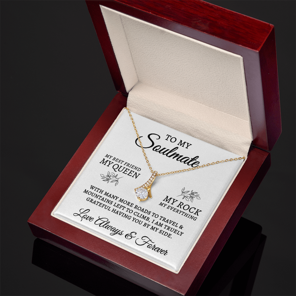 To My Wife | My Rock (Alluring Beauty Necklace)