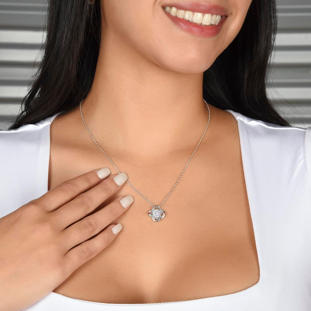 To My Soulmate | Against All Odds (Love Knot Necklace)