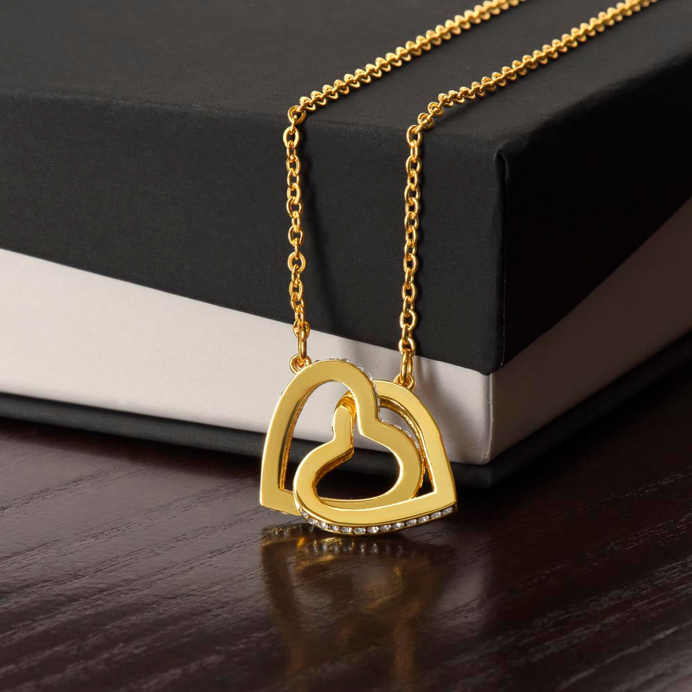 To My Wife | Missing Piece (Interlocking Hearts Necklace)
