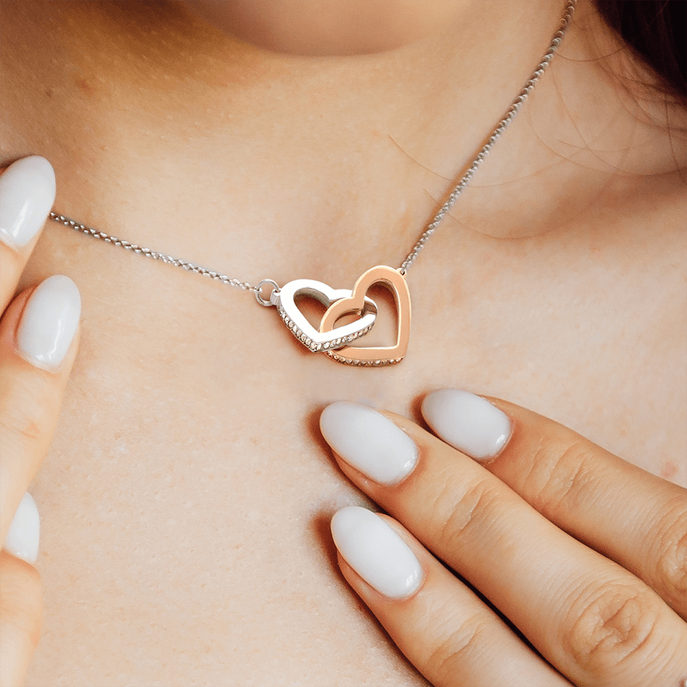 To My Wife | Missing Piece (Interlocking Hearts Necklace)