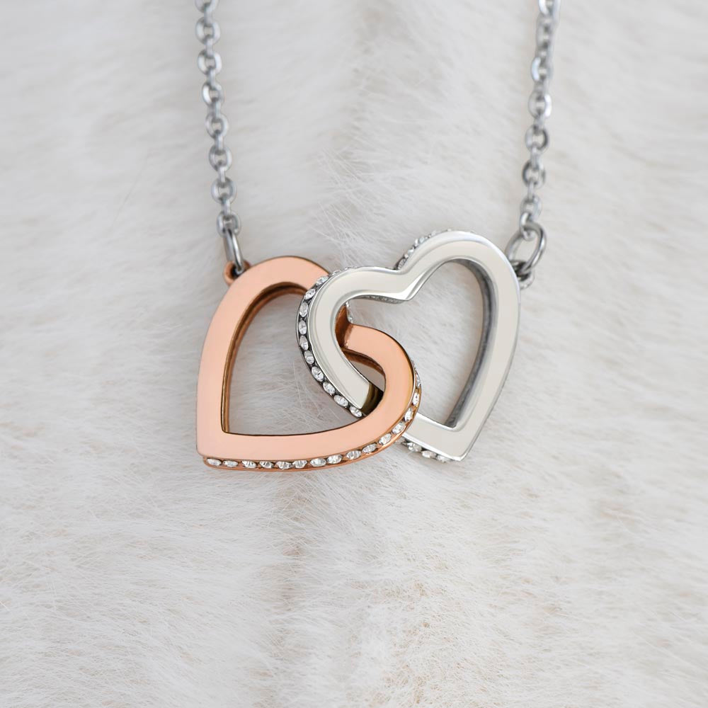 To My Wife | Missing Piece (Interlocking Hearts Necklace)