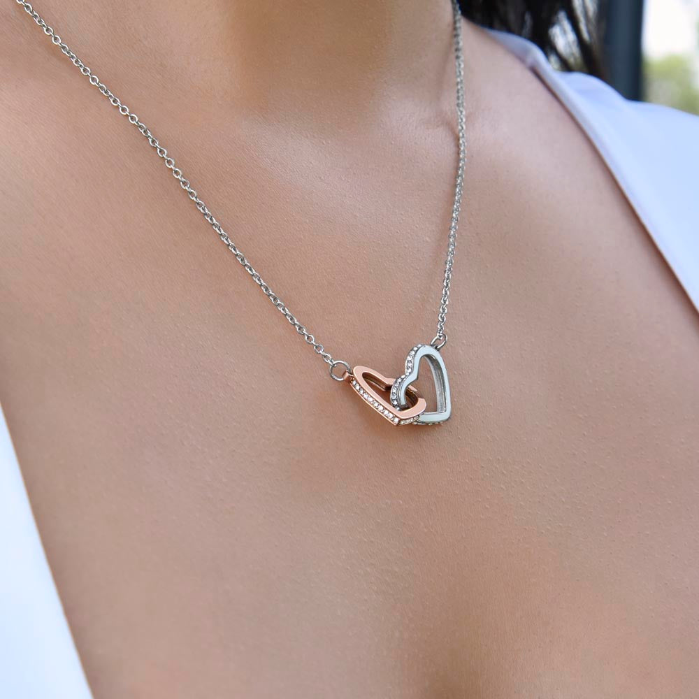 To My Wife | Missing Piece (Interlocking Hearts Necklace)