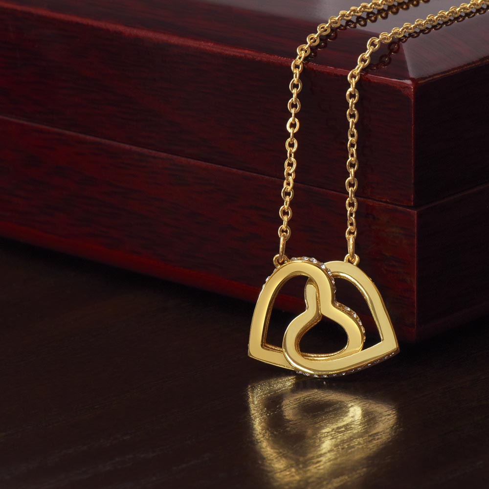To My Wife | Missing Piece (Interlocking Hearts Necklace)